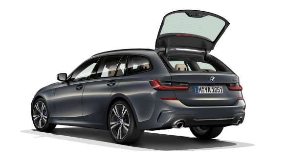 BMW 3er Touring separat öffnende Heckscheibe